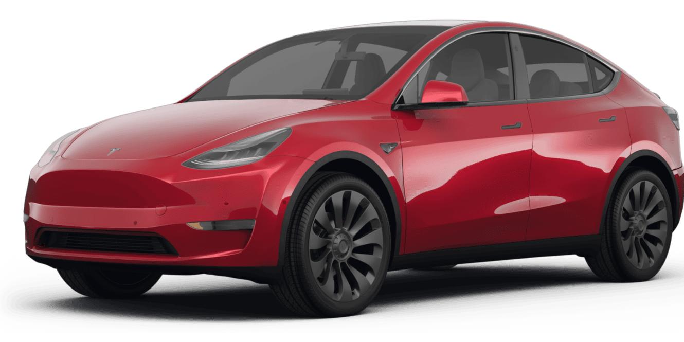 TESLA MODEL Y 2022 7SAYGDEF7NF366116 image